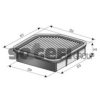 HYUNDAI 281131S100 Air Filter